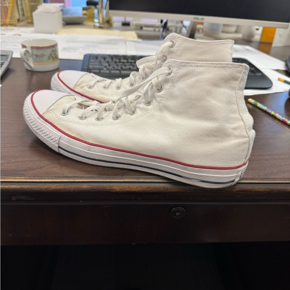 Converse Kids White All Star High-Tops